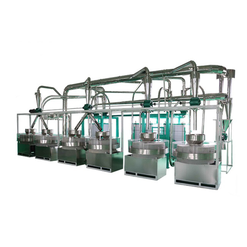 不銹鋼六臺石磨機(jī)組（平篩）